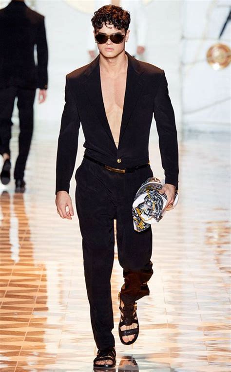 versace jumpsuit men's